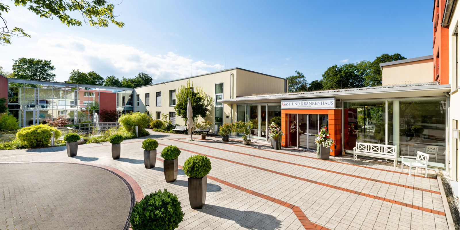 Willkommen  im Gast- und Krankenhaus.